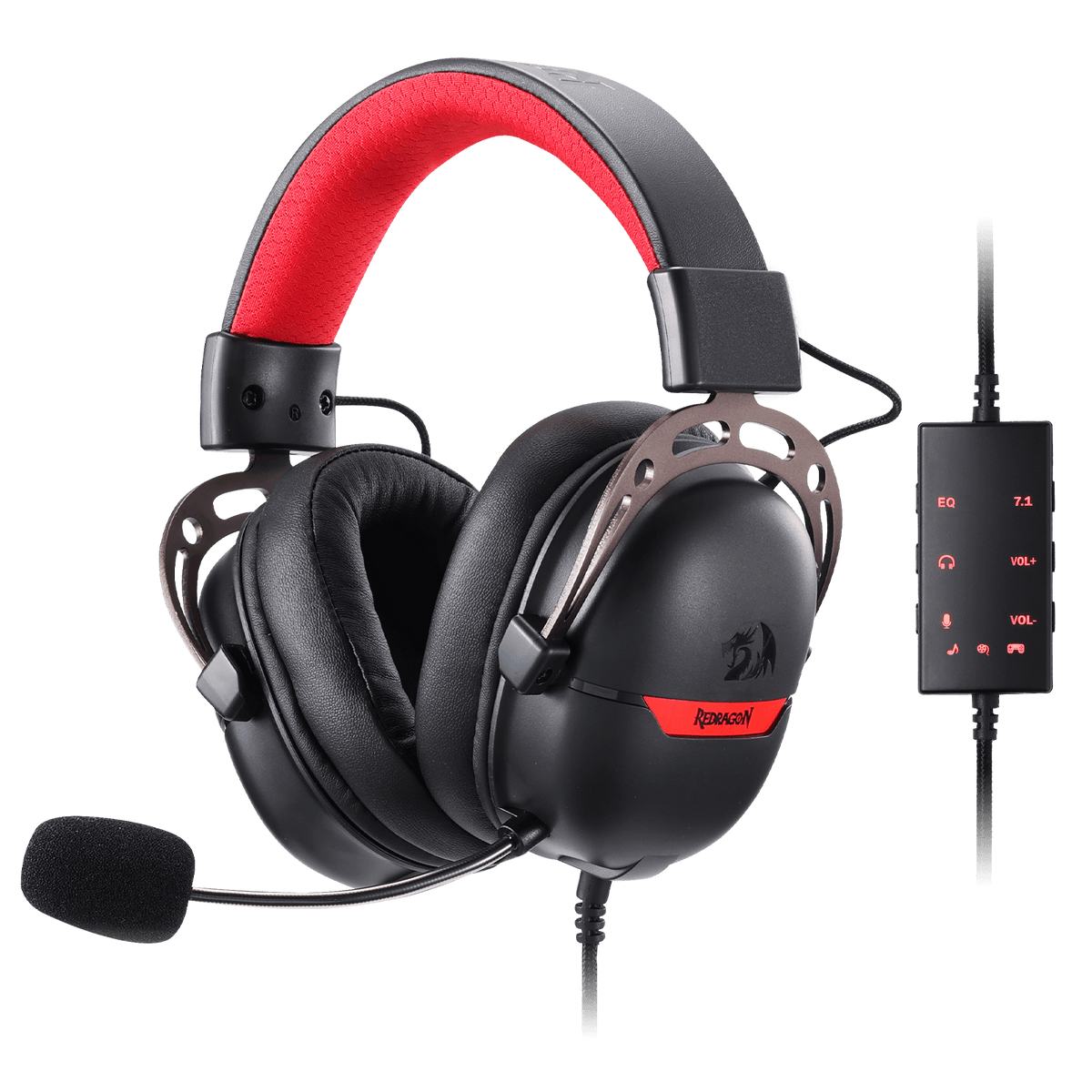 Redragon AURORA H376 Wired Gaming Headset Redragonshop Redragon aurora h376 wired gaming headset redragonshop