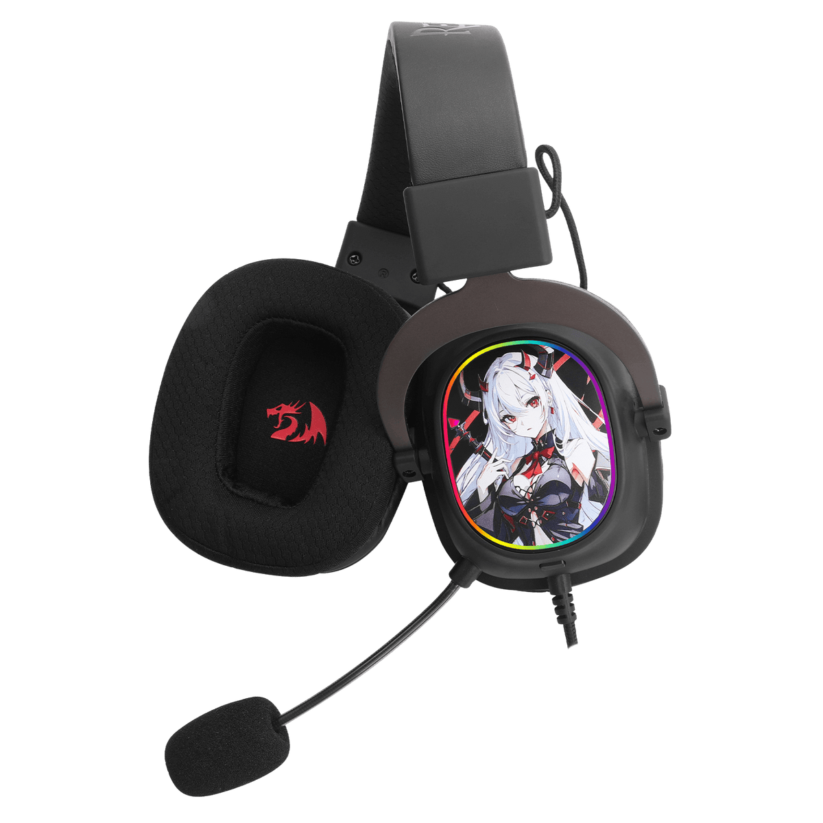 Redragon ZEUS H510 Anime Edition 7.1 Surround-Sound Gaming Headset with ...