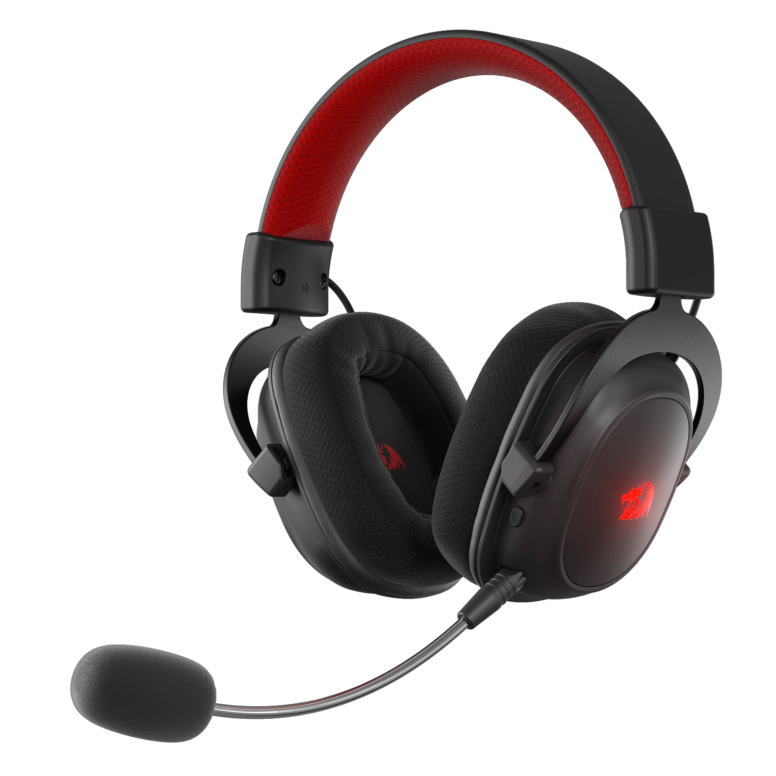 Redragon H510 PRO 3-Mode RGB Gaming Headset - 7.1 Surround Sound - 53MM Audio Drivers in Memory Foam Ear Pads w/Durable Fabric Cover- Multi Platforms Headphone - USB Powered for PC/PS4/NS