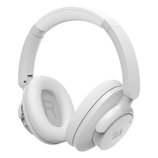 Redragon H610 Wireless Gaming Headset for PS5, PS4, PC, Mac, NS - BT 5.3 with ANC Noise Cancellation, 50H Battery, Lightweight, Over-Ear Headphones with Built-in Mic | show