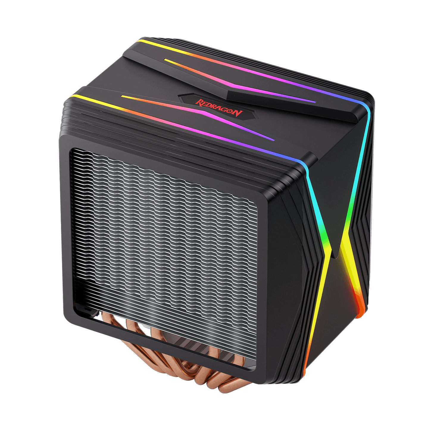 Redragon C218 Dual Tower CPU Air Cooler, A-RGB CPU Cooling Fan