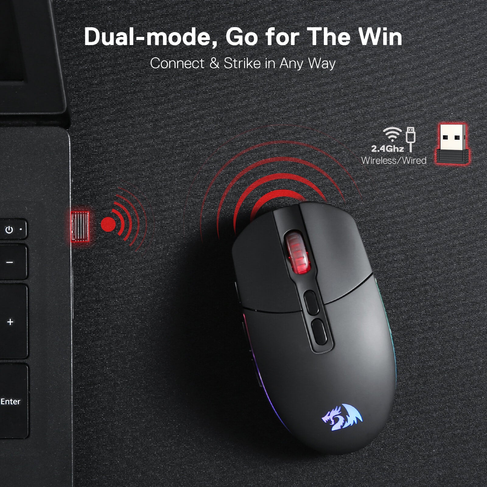 Dominate The Game With Redragon INVADER M719 Pro Wireless Gaming Mouse dominate-the-game-with-redragon-invader-m719-pro-wireless-gaming-mouse