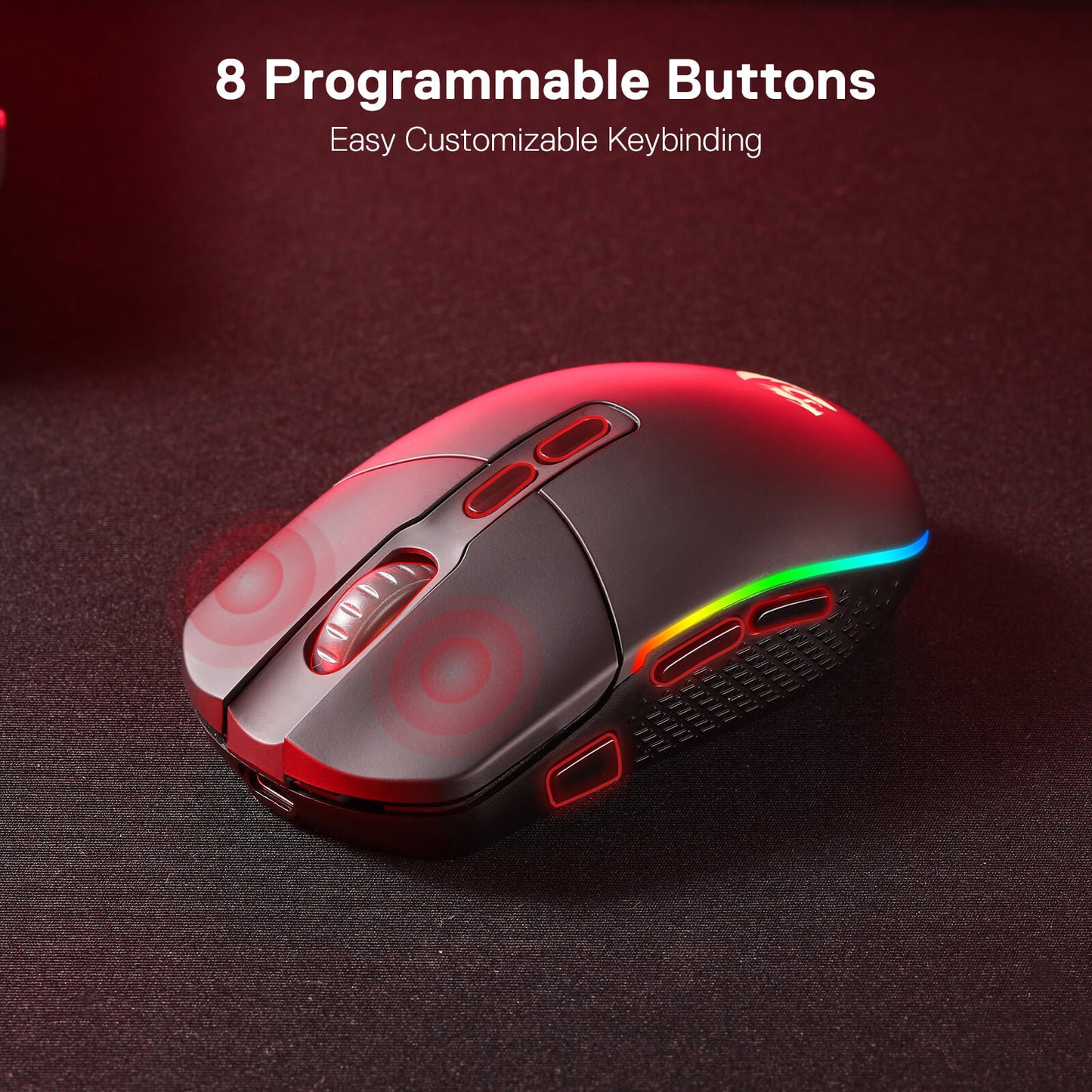 Redragon M719 Pro Wireless Optical Gaming Mouse