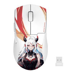 Redragon M918 MAX 3-Mode Wireless Gaming Mouse, 49G Ultra-Light 26K DPI Gamer Mouse w/Ergonomic Natural Grip Build, Full Programmable Buttons, Software Supports DIY Keybinds & DPI