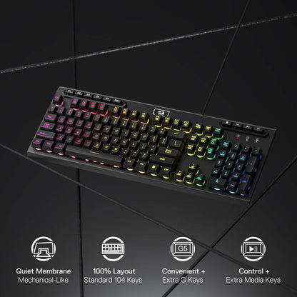 Redragon ADITYA K513 Membrane Gaming Keyboard