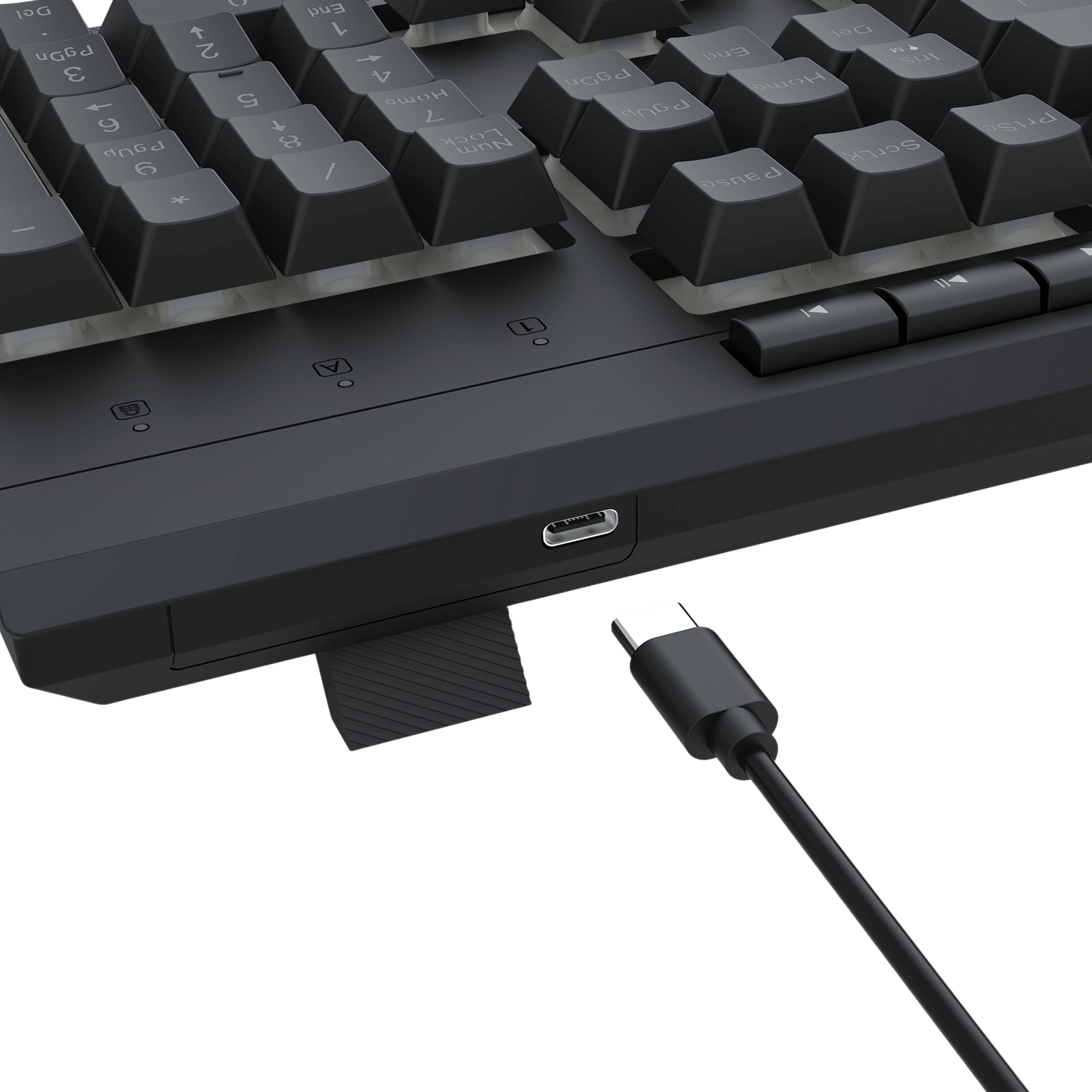 Redragon K525 RGB Backlit Membrane Gaming Keyboard with Multimedia Keys, Linear Mechanical-Feel Switch, 4 Extra On-Board Macro Keys, Dedicated Media Control, Detachable Wrist Rest