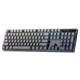 Redragon K556 PRO 104 Keys Wireless RGB Gaming Keyboard, Tri-Mode Aluminum Mechanical Keyboard w/Noise Dampening Layers, Hot-Swap South-Facing RGB Socket, Gradient PBT Keycaps & Custom Linear Switch