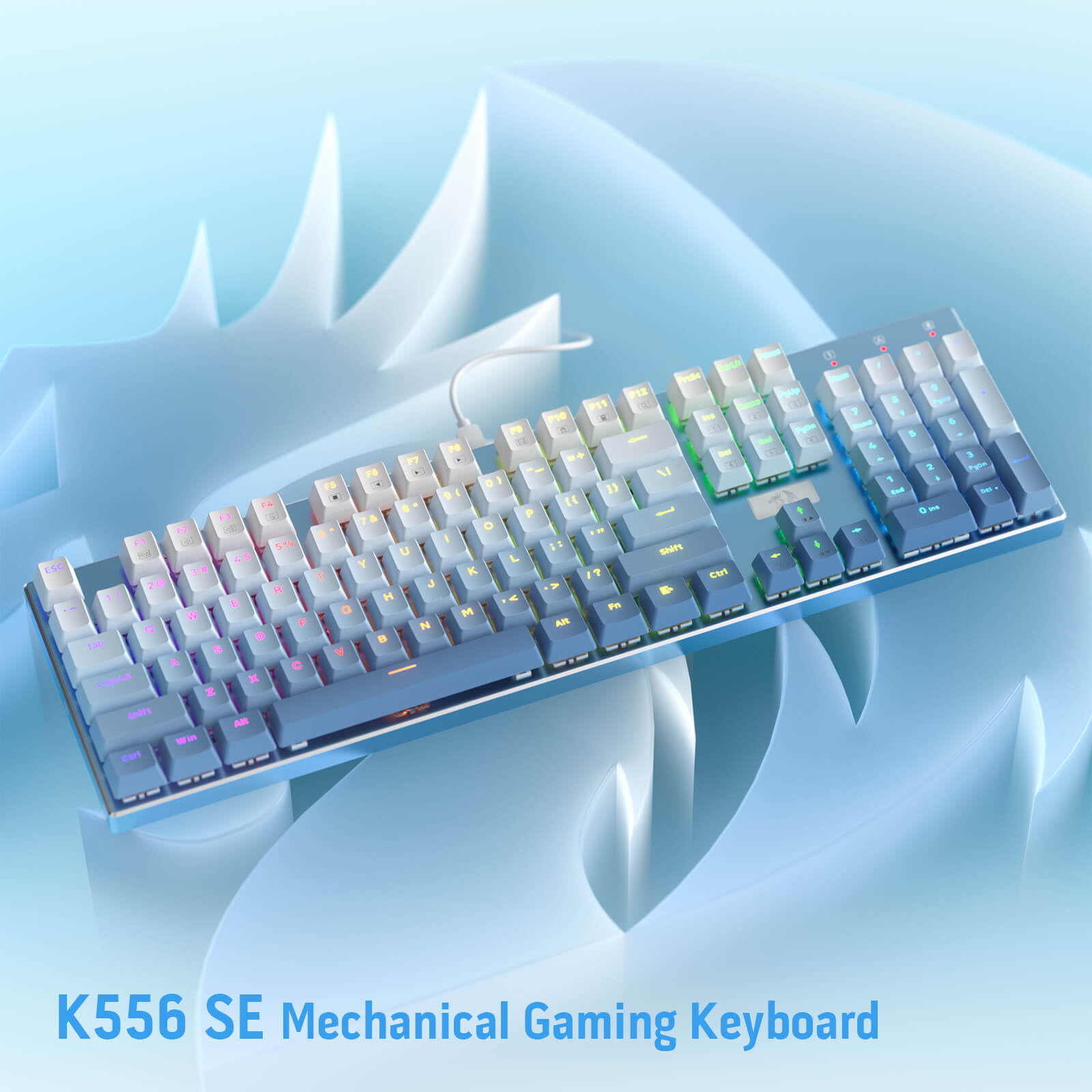 Redragon K556 SE RGB LED Backlit Wired Mechanical Gaming Keyboard