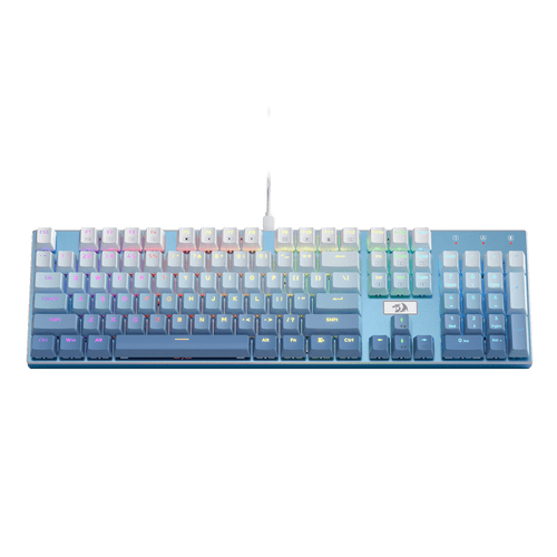 Redragon K556 SE RGB LED Backlit Wired Mechanical Blue Gaming Keyboard