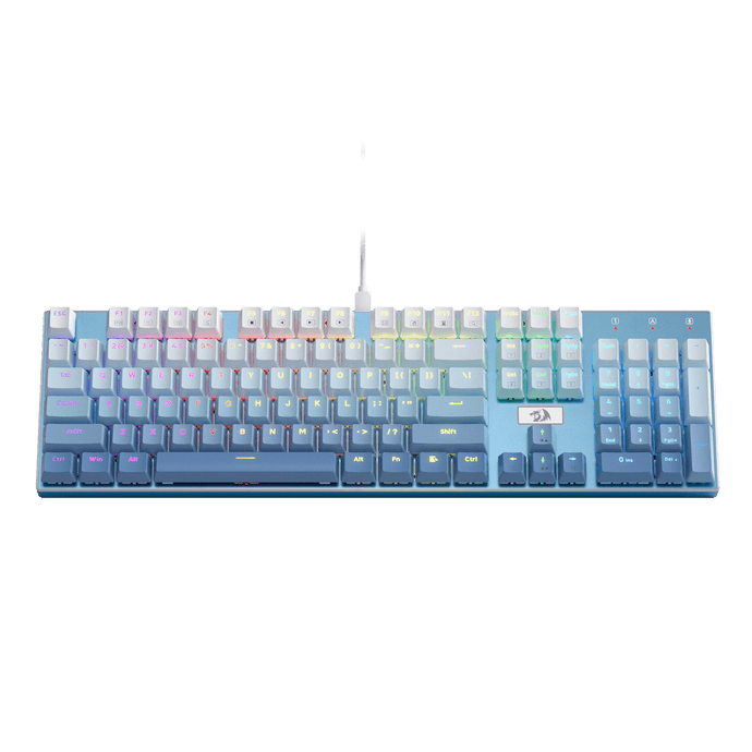 Redragon K556 SE RGB LED Backlit Wired Mechanical Blue Gaming Keyboard