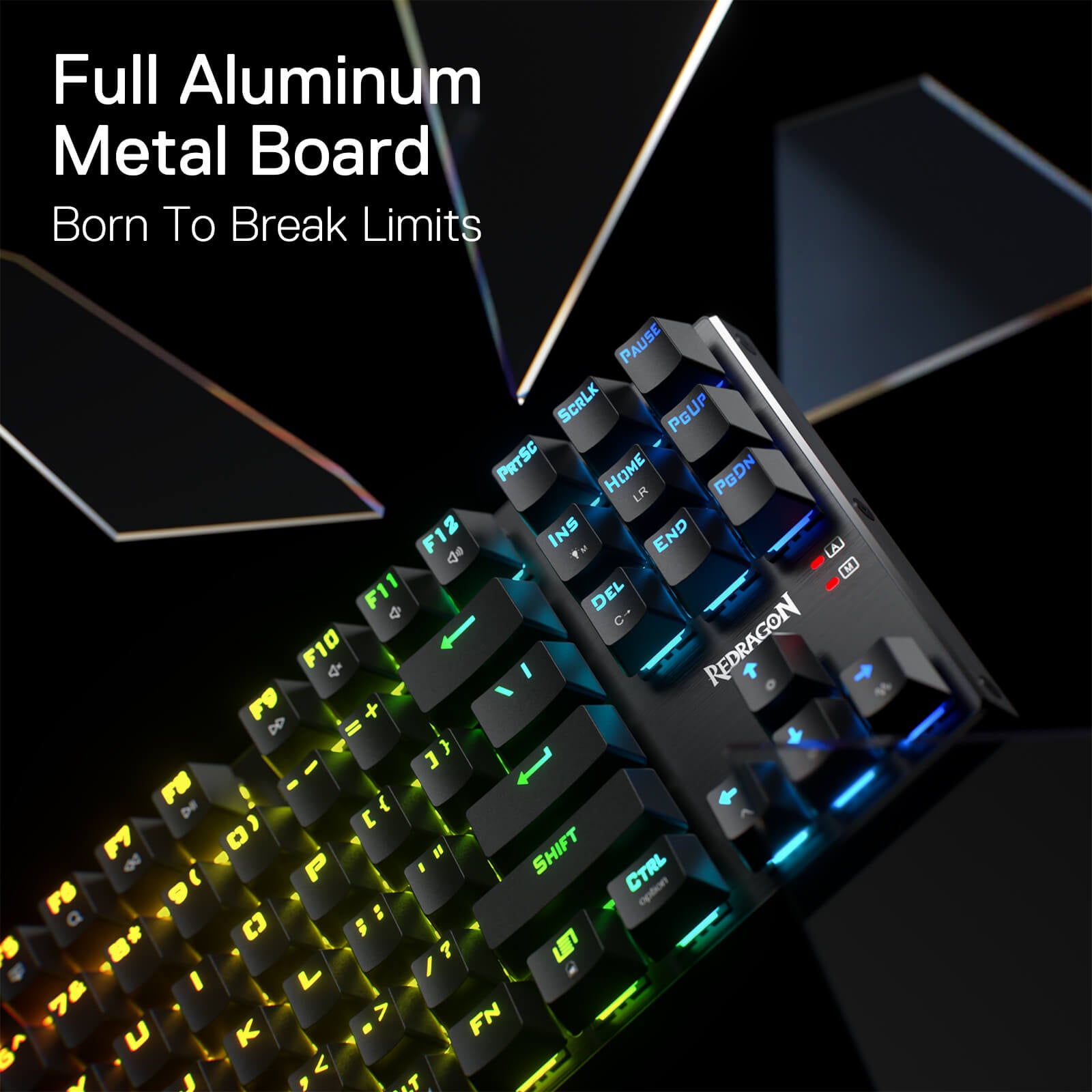 thumbnail image 2 of IQUNIX MQ80 Low Profile Mechanical Keyboard - Wireless Tri-Mode, Aluminum, Hot-Swappable, RGB 2 of 10