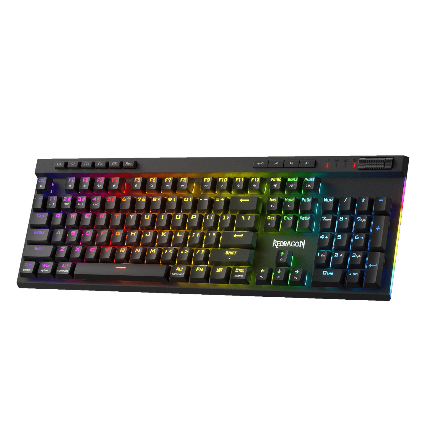 Redragon K580 PRO VATA RGB Backlit 3 Modes Mechanical Gaming Keyboard