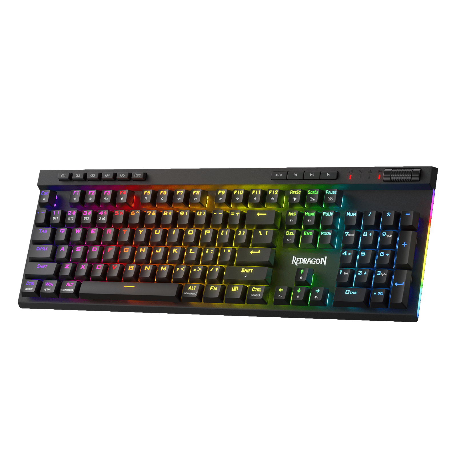 Redragon K580 PRO VATA RGB Backlit 3 Modes Mechanical Gaming Keyboard