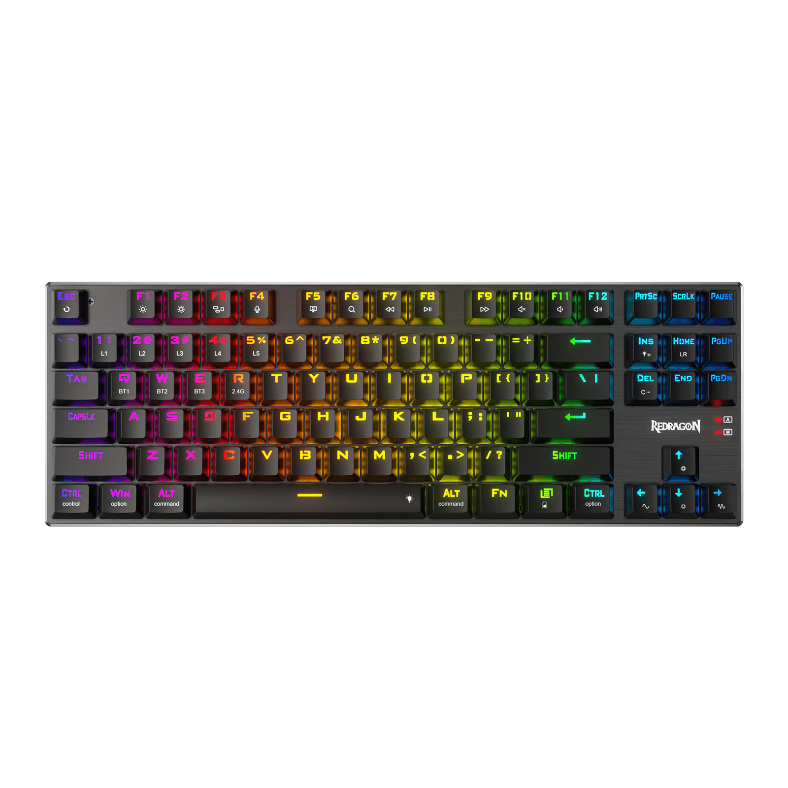 Redragon K556 TKL RGB Wired/Tri-Mode Wireless Mechanical Gaming Keyboard