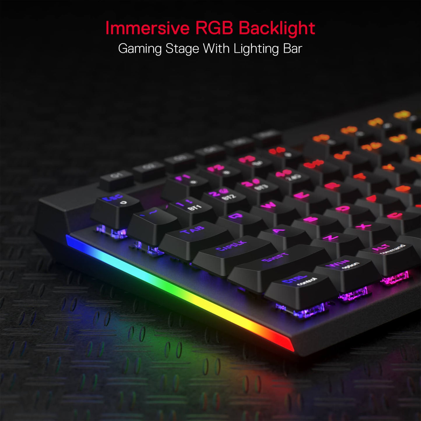 Redragon K580 PRO VATA RGB Backlit 3 Modes Mechanical Gaming Keyboard