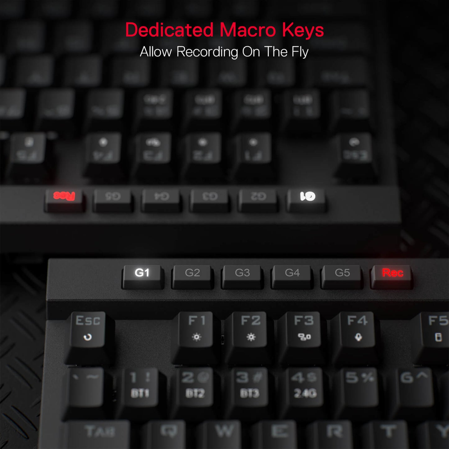 Redragon K580 PRO VATA RGB Backlit 3 Modes Mechanical Gaming Keyboard