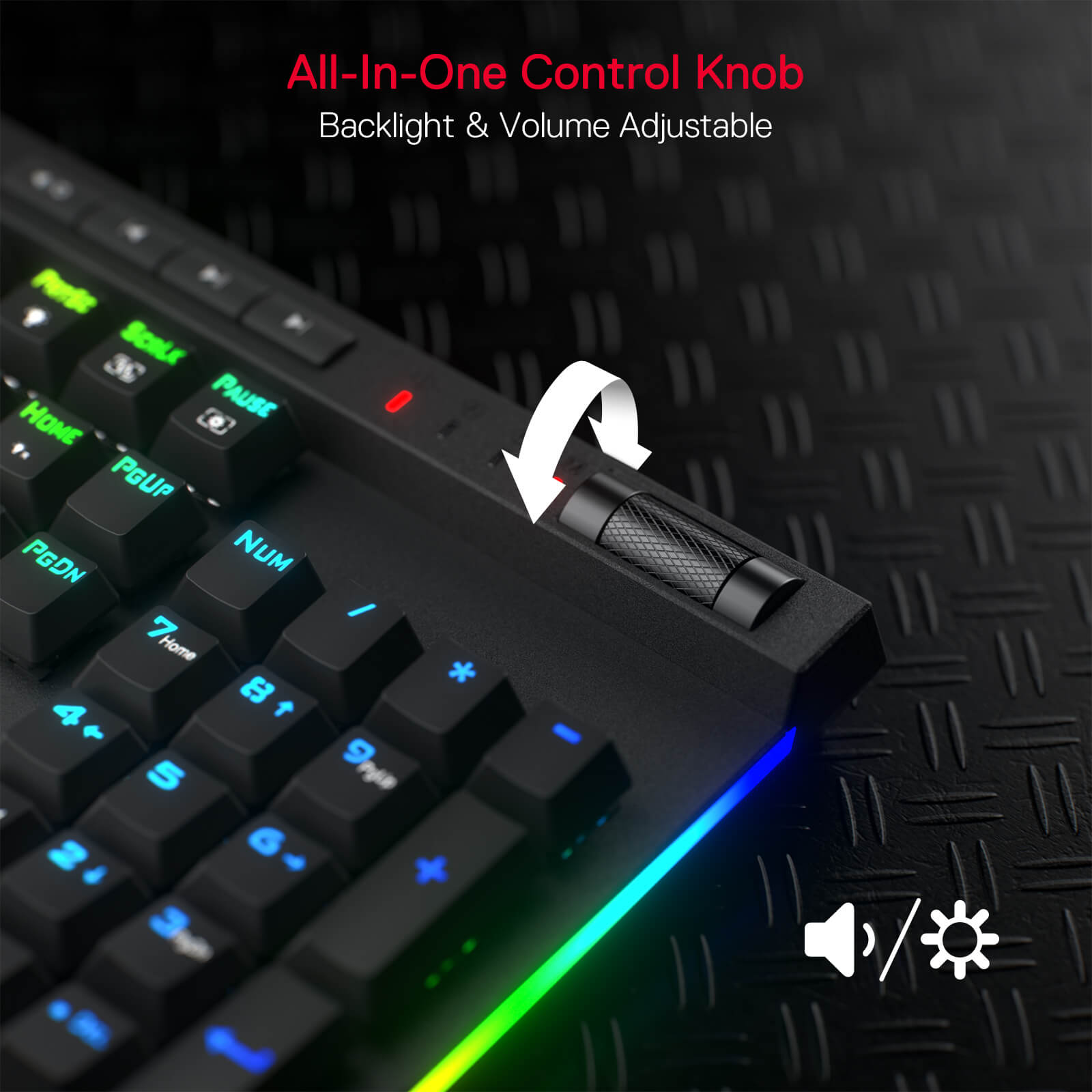 Redragon K580 PRO VATA RGB Backlit 3 Modes Mechanical Gaming Keyboard