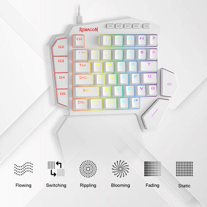 Redragon K585 DITI One-Handed RGB Mechanical Gaming Keyboard