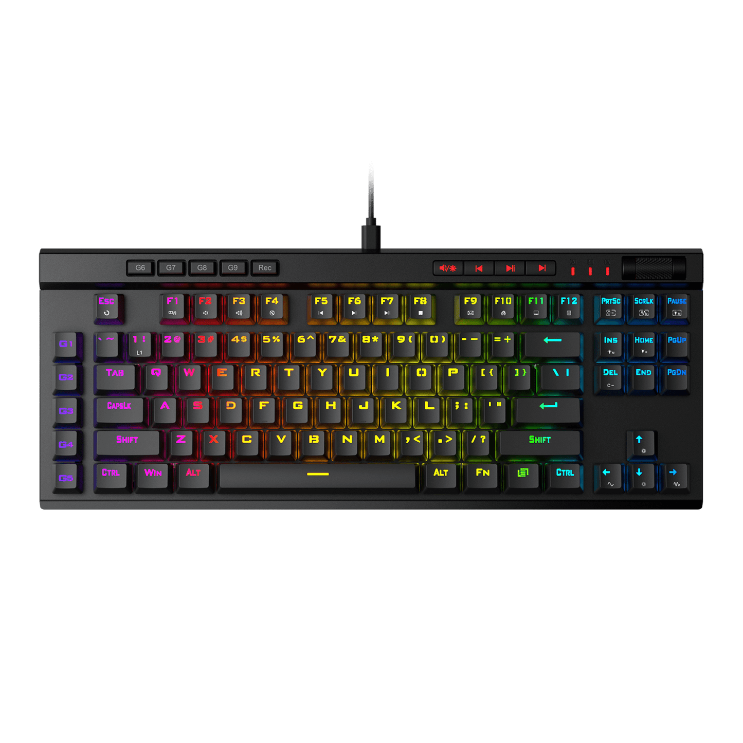 Redragon K587 MAGIC-WAND 87 Keys RGB TKL Mechanical Gaming Keyboard