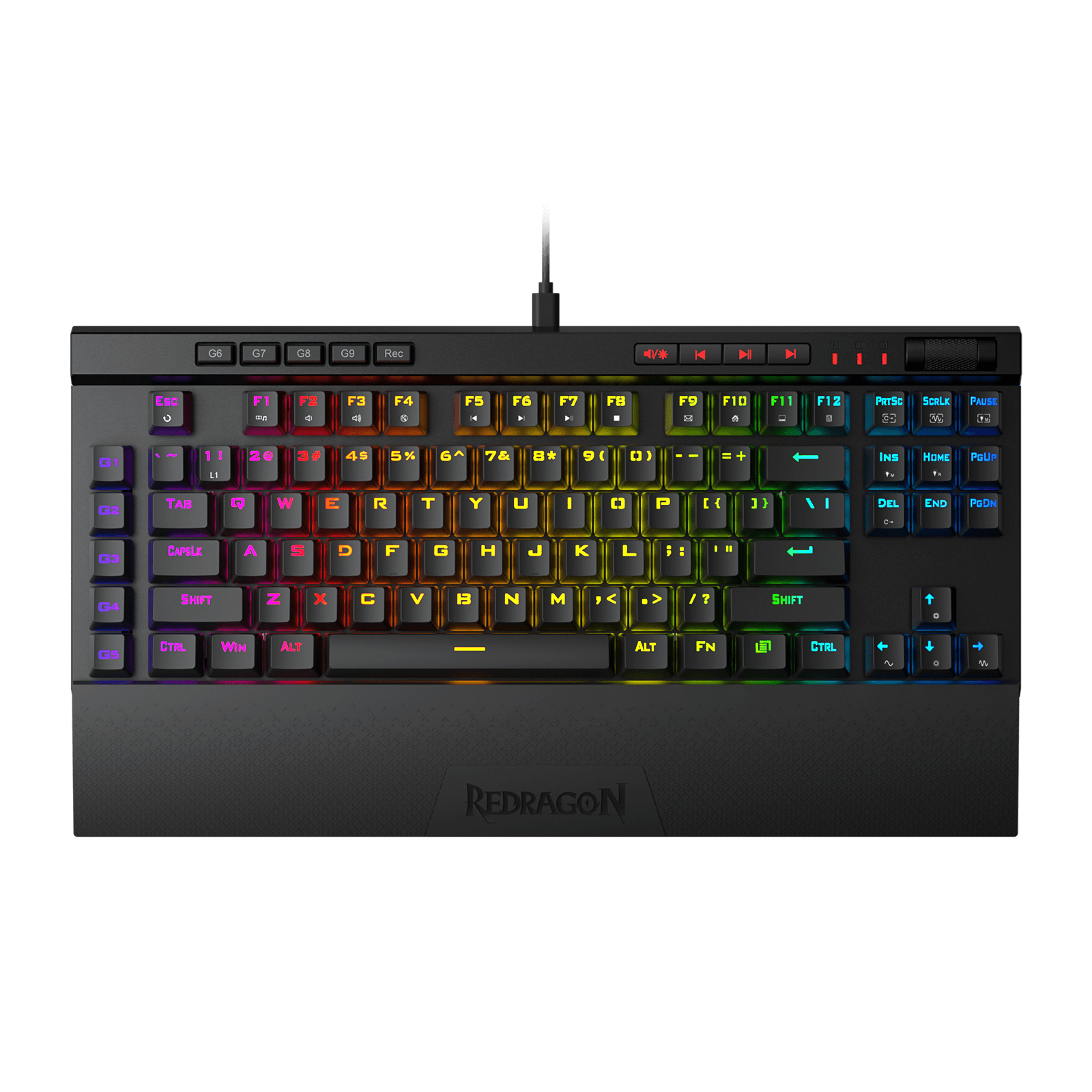 Redragon K587 MAGIC-WAND 87 Keys RGB TKL Mechanical Gaming Keyboard