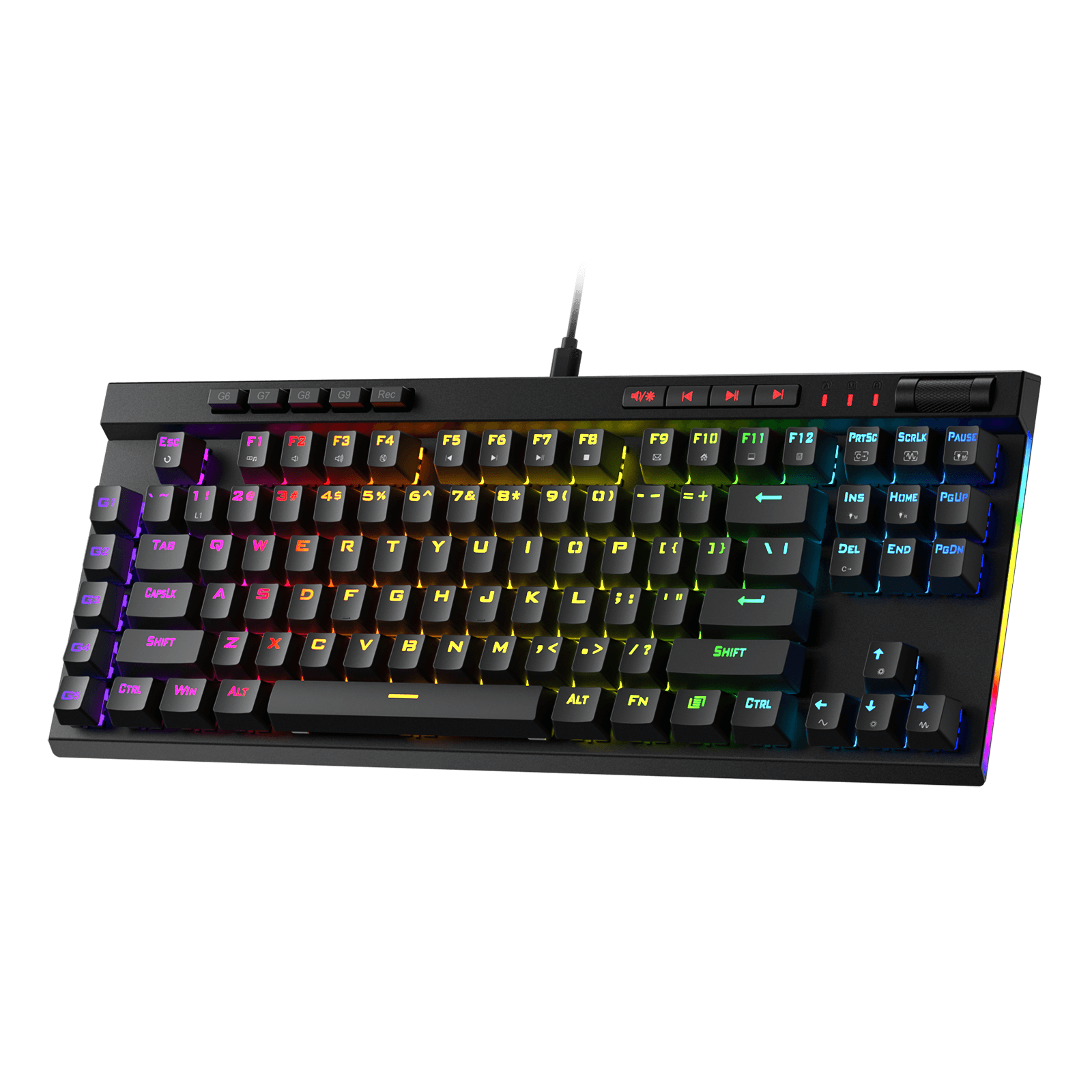 Redragon K587 MAGIC-WAND 87 Keys RGB TKL Mechanical Gaming Keyboard