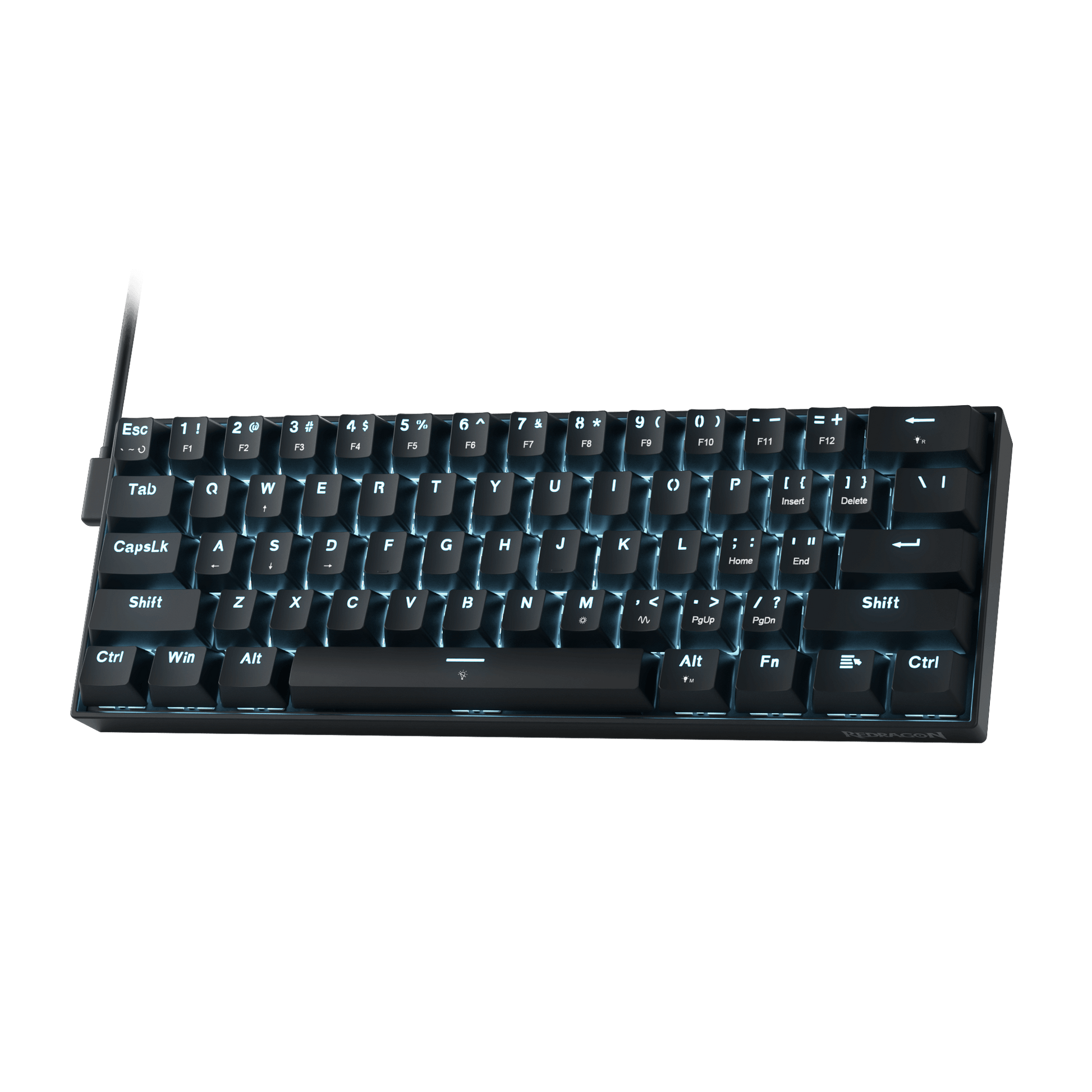 Redragon K617 Black Magnetic Hall Effect Gaming Keyboard Redragon K617 Black Magnetic Hall Effect Gaming Keyboard