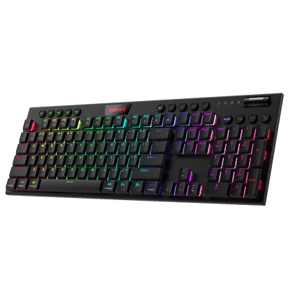 Redragon K618 Wireless Ultra-Thin Low Profile RGB Mechanical Keyboard