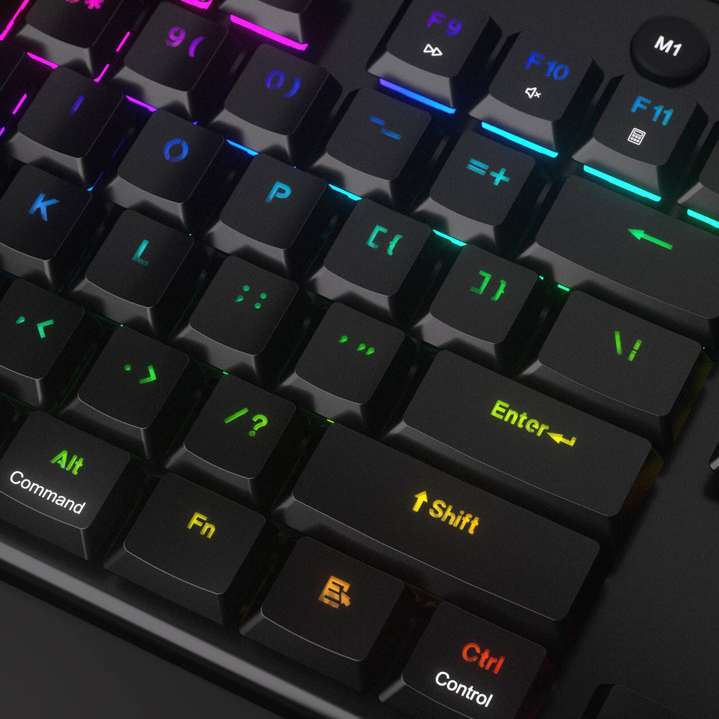 Redragon K618 Wireless Ultra-Thin Low Profile RGB Mechanical Keyboard