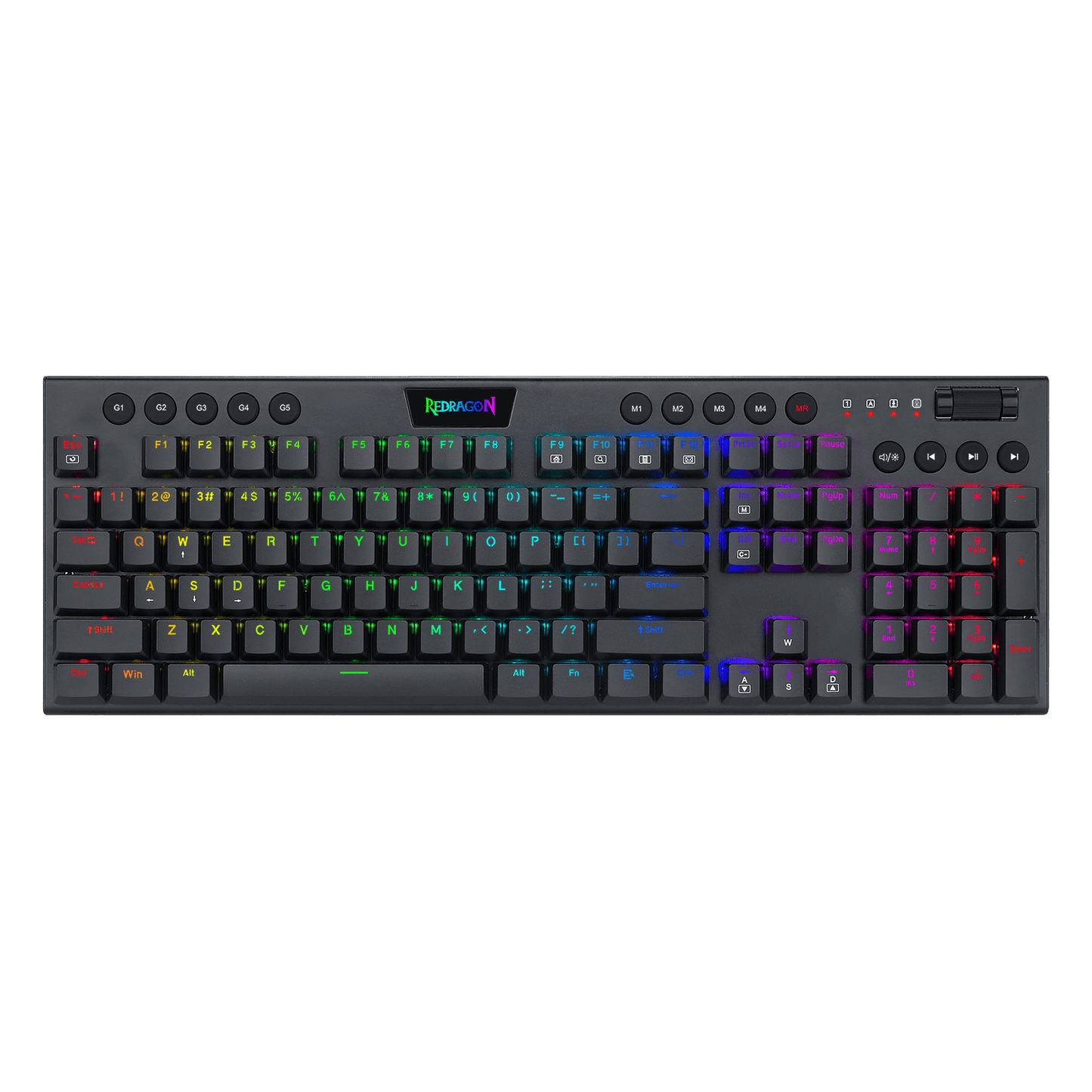 Ultra-Thin Designed Wired Gaming Keyboard w/Low Profile Keycaps