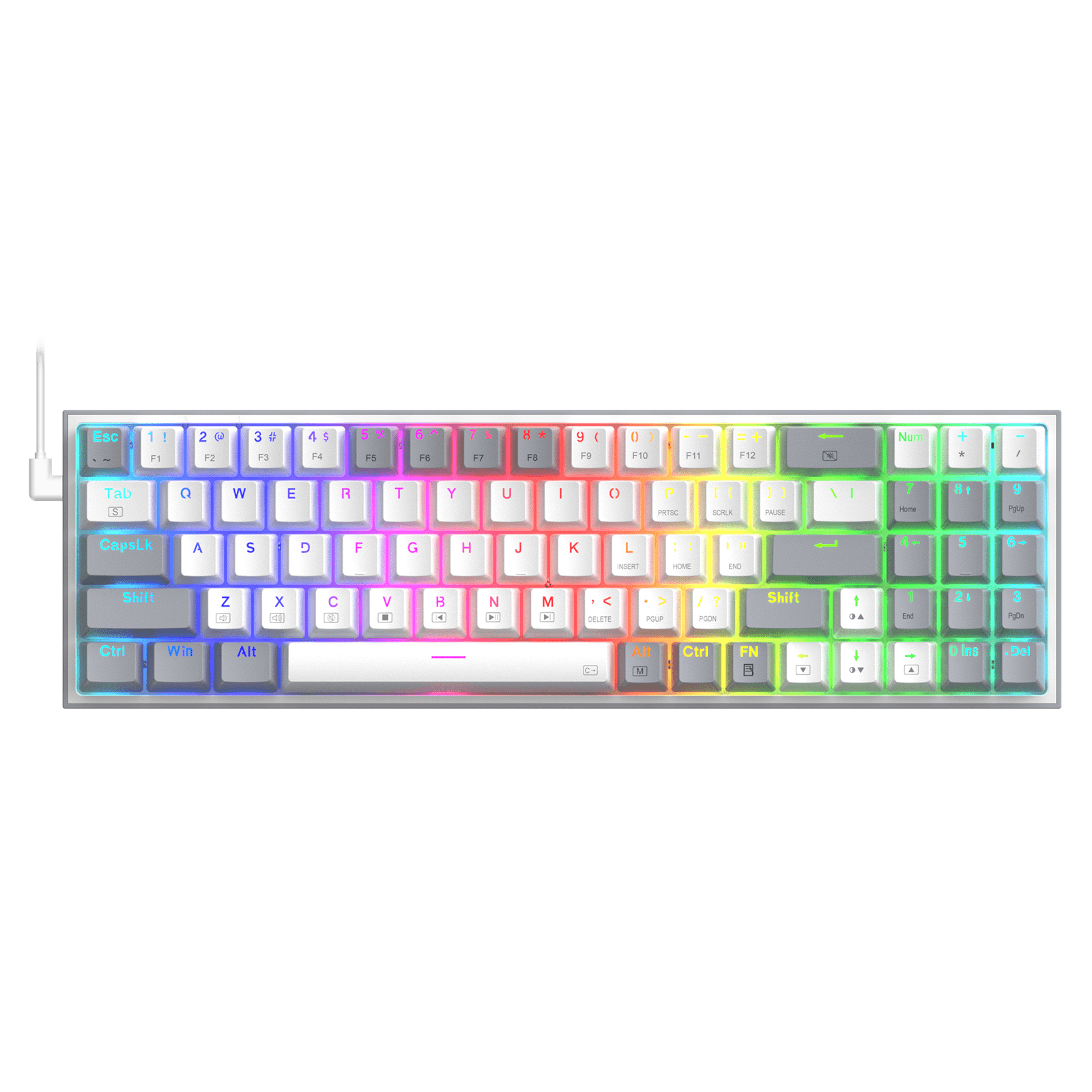 78 Keys Hot-Swappable Compact Mechanical Keyboard