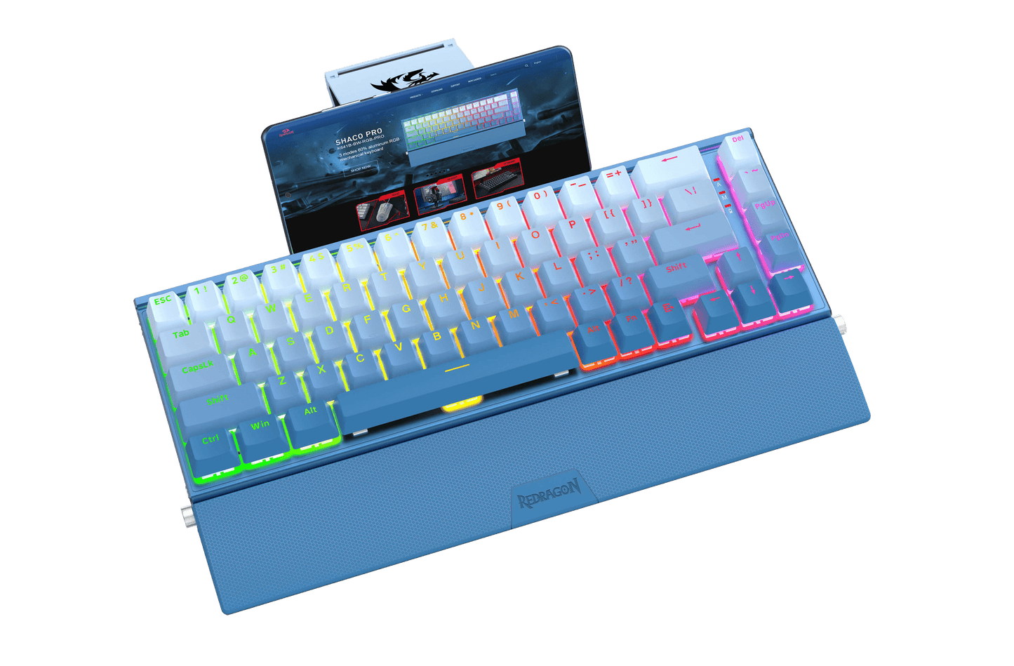 Redragon K641 SHACO PRO 60% Aluminum RGB Mechanical Keyboard