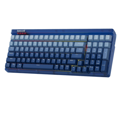 Redragon K656 PRO 3-Mode Wireless RGB Gaming Keyboard blue color