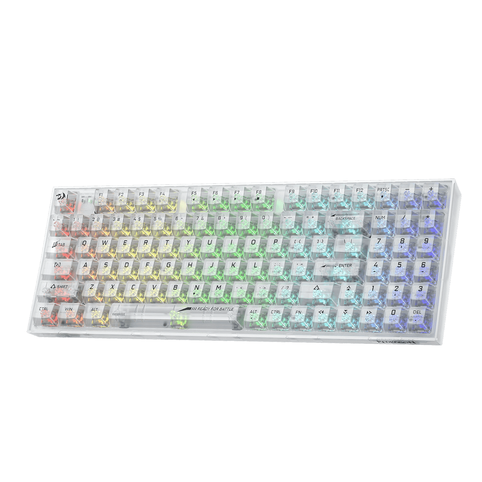 Fully Transparent Keyboard RGB Backlit Mechanical Keyboard