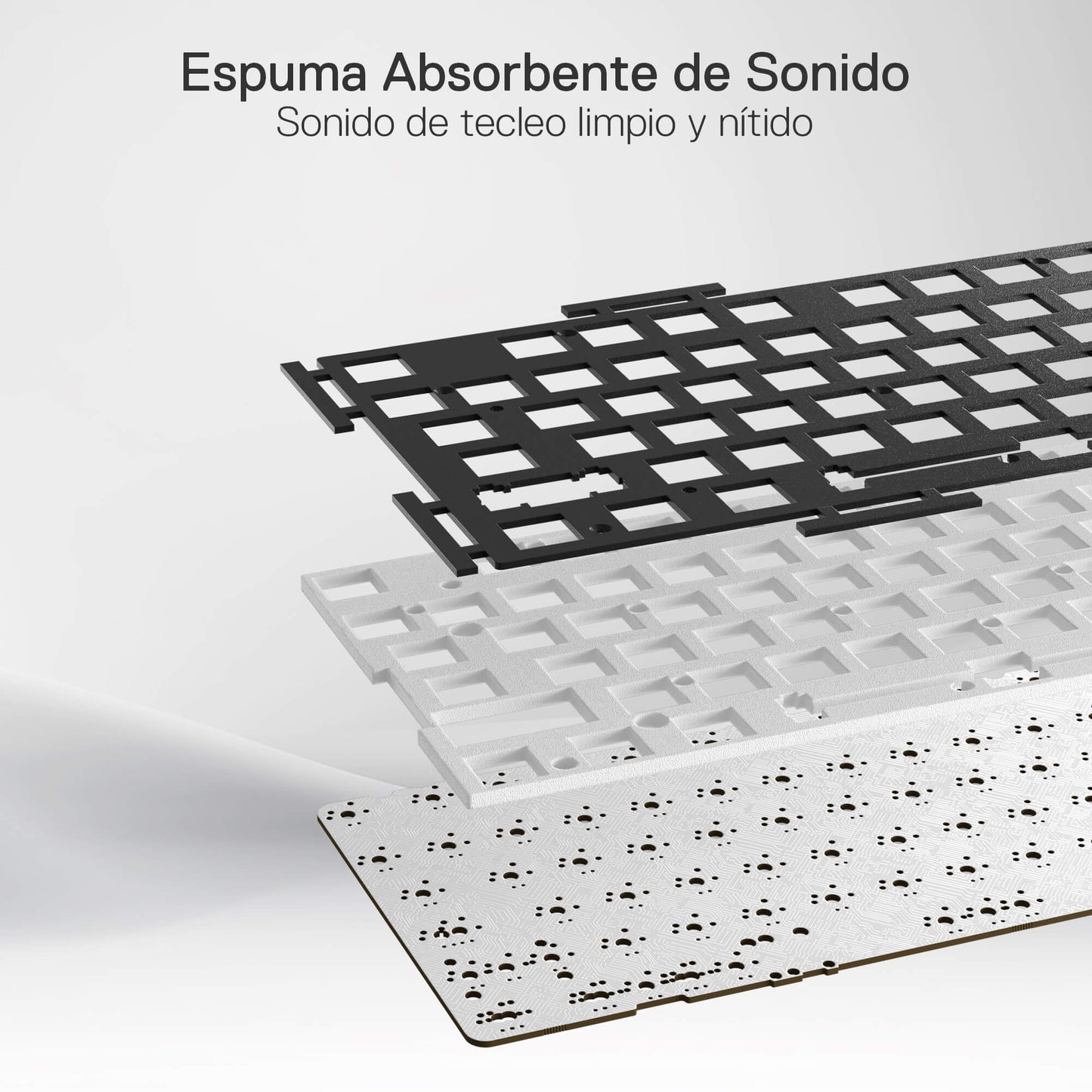 Redragon K668 RGB Teclado Gaming Mecánico Cableado 105+4 Teclas, Interruptores Rojos, Socket Hot-Swappable, Espumas Absorbentes, 2 Sets Teclas Mixtas, Disposición QWERTY Español