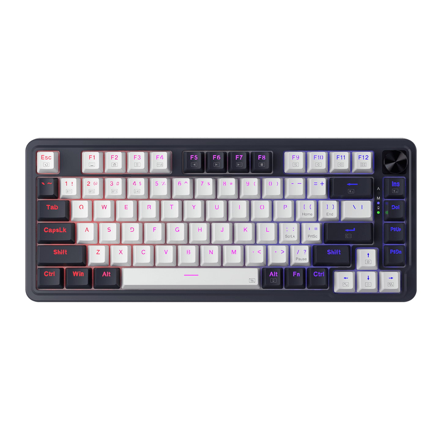 Redragon UCAL K673 PRO 75% Wireless Gasket RGB Gaming Keyboard | show