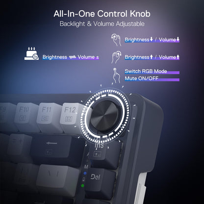 all-in-one control knob