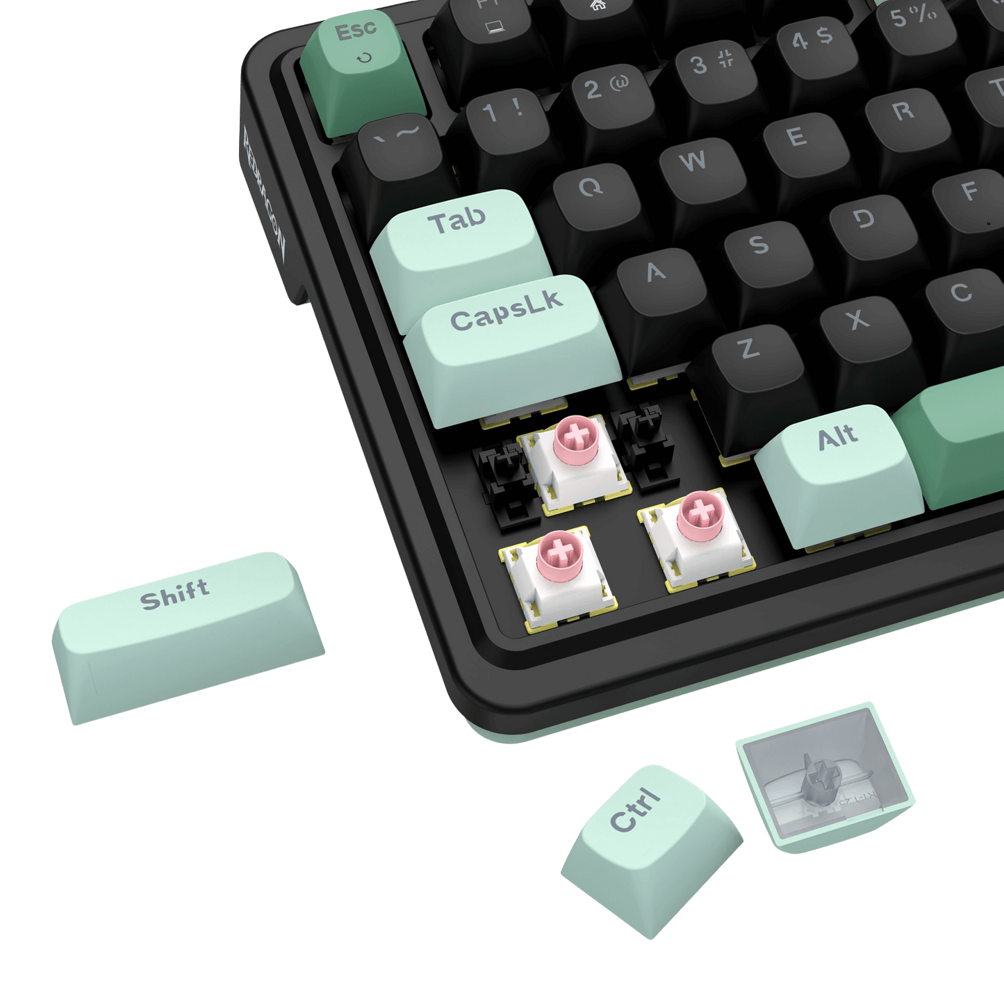 Redragon K686 HE Rapid Trigger Gaming Keyboard, 98 Keys 8K Wired Mechanical Keyboard w/ Next-Gen UltraMag 100% POM Silky Magnetic Switch, Dual-Module Floating Patent Structure Design, 2-Layer Noise Dampening