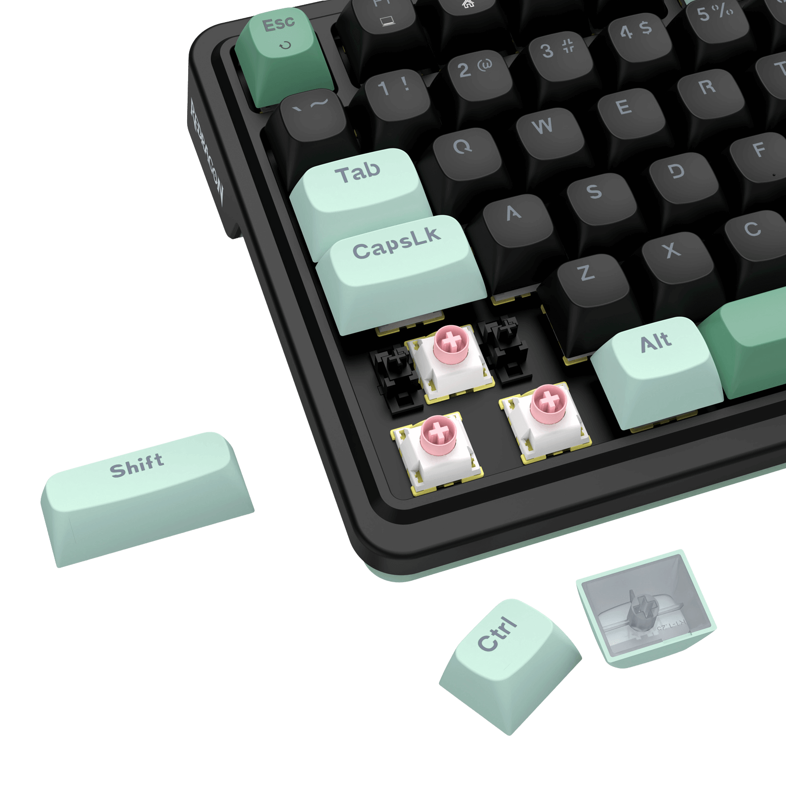Redragon K686 HE Rapid Trigger Gaming Keyboard, 98 Keys 8K Wired Mechanical Keyboard w/ Next-Gen UltraMag 100% POM Silky Magnetic Switch, Dual-Module Floating Patent Structure Design, 2-Layer Noise Dampening