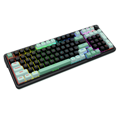 Redragon K686 HE Rapid Trigger Gaming Keyboard, 98 Keys 8K Wired Mechanical Keyboard w/ Next-Gen UltraMag 100% POM Silky Magnetic Switch, Dual-Module Floating Patent Structure Design, 2-Layer Noise Dampening