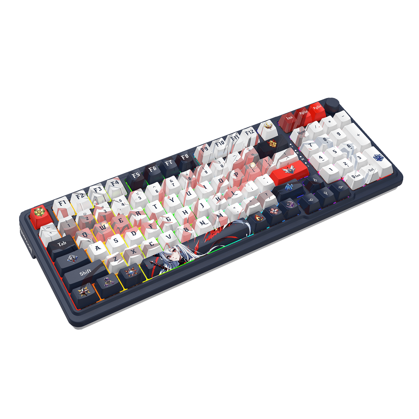 Redragon EISA K686 PRO SE 98 Keys Wireless Gasket Anime Keyboard