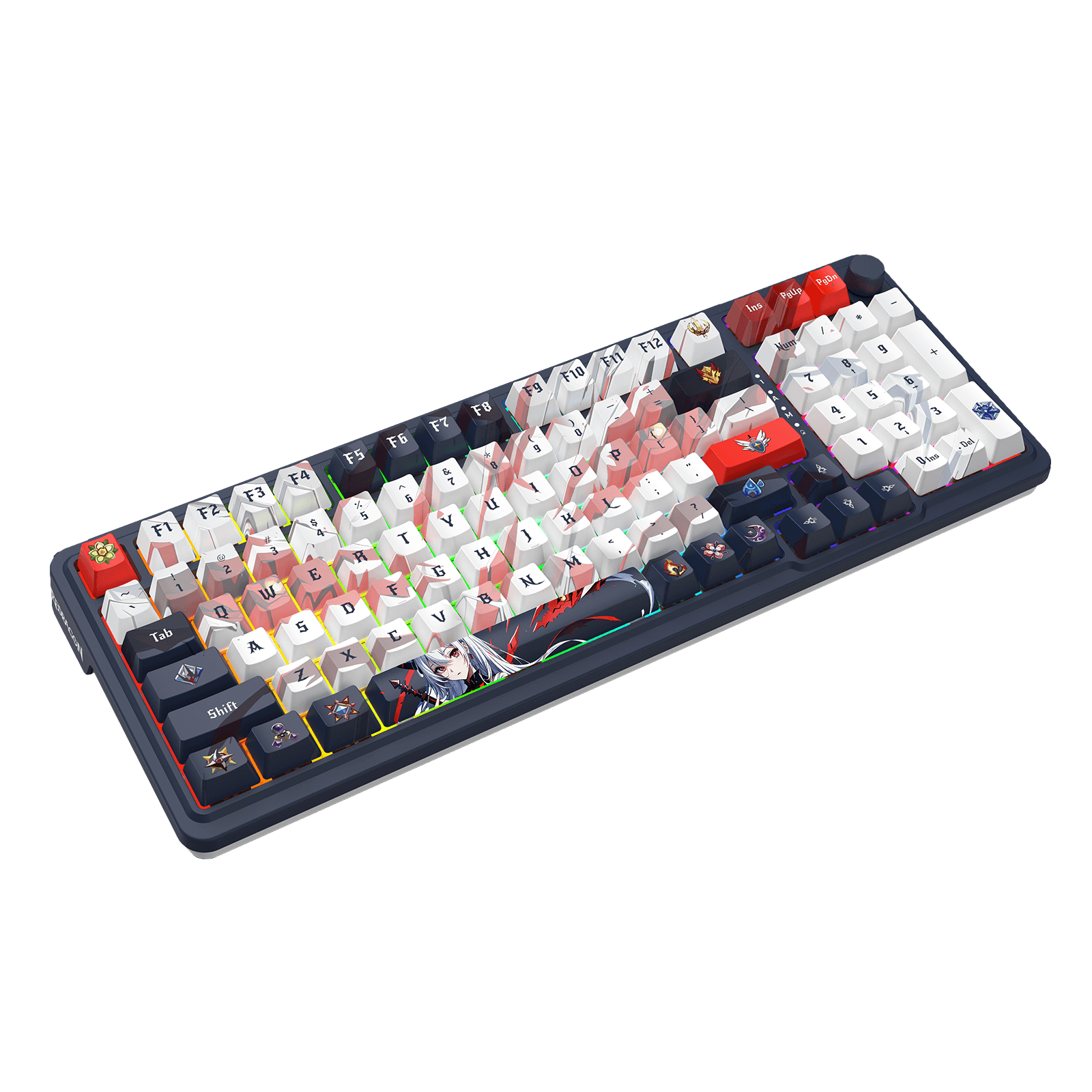 3-Modes Anime Mechanical Keyboard w/Hot-Swap Socket