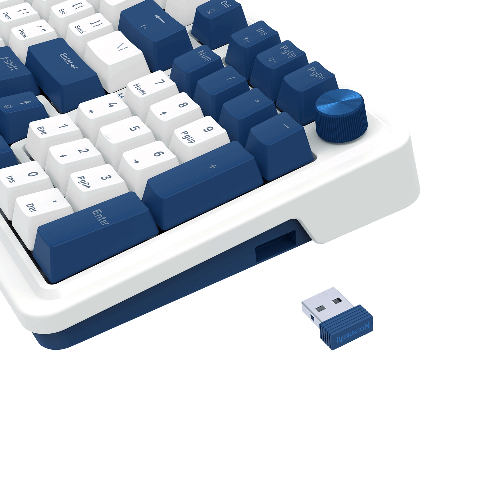 Redragon K686 PRO 98 Keys Wireless Gasket RGB Gaming Keyboard