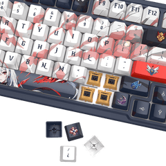 3-Modes Anime Mechanical Keyboard w/Hot-Swap Socket