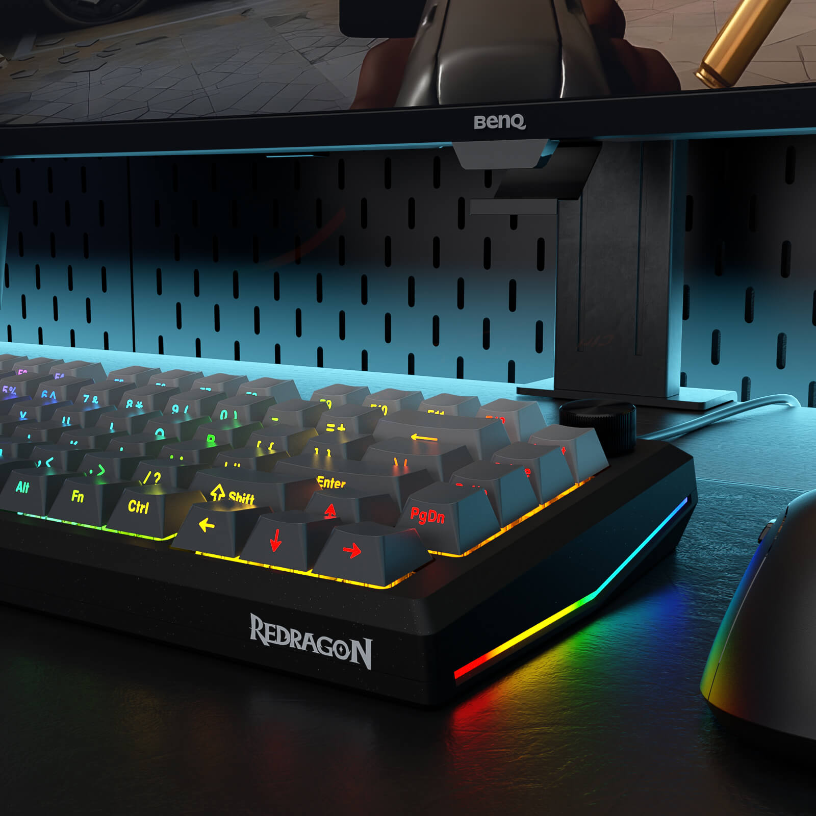 Redragon K687 HE CNC Aluminum Magnetic Switch Gaming Keyboard