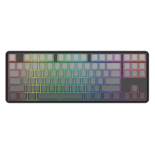 Redragon K707 HE Rapid Trigger Gaming Keyboard, 87 Keys TKL Wired Mechanical Keyboard w/Hyper-Fast Actuation Hall Effect Magnetic Switch, Actuation Point Adjustable, Side Printed PBT Gradient Keycaps