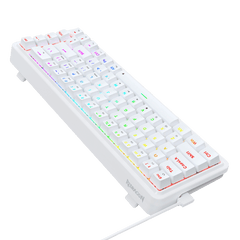 Redragon K709 65% Wired Gasket RGB Gaming Keyboard, 68 Keys Hot-Swap Compact Mechanical Keyboard w/Free-Mod Socket, 3-Layer Noise Dampening & Dedicated Arrow Keys, Quiet Custom Linear Switch