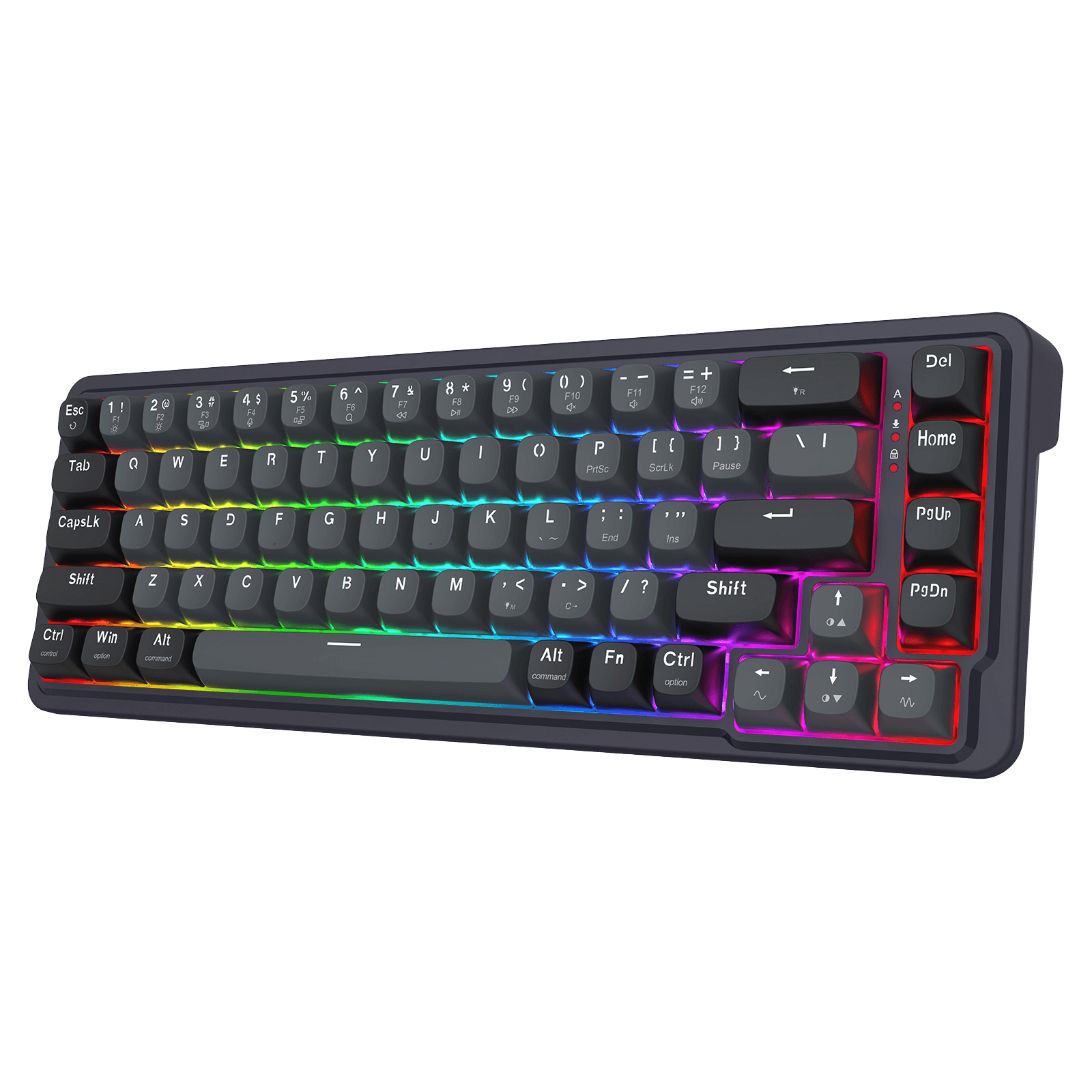 Redragon K709 HE Rapid Trigger Gaming Keyboard, 8K Wired Mechanical Keyboard w/Next-Gen UltraMag 100% POM Silky Magnetic Switch, Dual-Module Floating Patent Structure Design, 5-Layer Noise Dampener