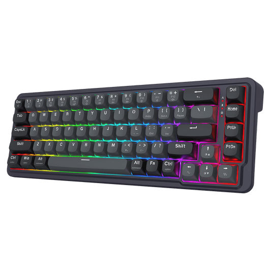Redragon K709 HE Rapid Trigger Gaming Keyboard, 8K Wired Mechanical Keyboard w/Next-Gen UltraMag 100% POM Silky Magnetic Switch, Dual-Module Floating Patent Structure Design, 5-Layer Noise Dampener
