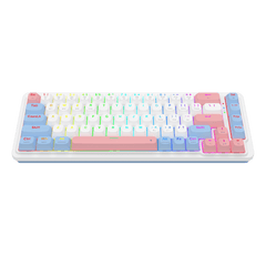 Redragon K709 PRO 65% Wireless Gasket RGB Gaming Keyboard, 68 Keys Hot-Swap Compact Mechanical Keyboard w/Free-Mod Socket, 5-Layer Noise Dampening & Round PBT Keycaps, Quiet Custom Linear Switch