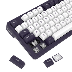 Redragon K715 PRO QMK/VIA Custom Gaming Keyboard, 81 Keys Wireless Programmable Gasket Mechanical Keyboard w/Hot-Swap Socket, Dedicated Knob Control & 5-Layer Noise Dampening, Custom Linear Switch